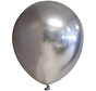 Latex Chroom ballonnen zilver-kleurig