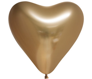 Harten ballonnen goud