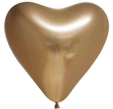 Harten ballonnen goud