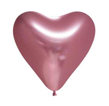 Harten ballonnen  roze