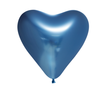 Harten ballonnen blauw