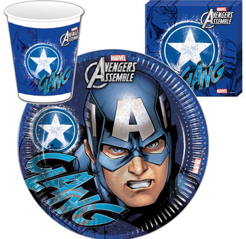 Captain America wegwerpservies