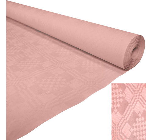 Papieren tafelkleed roze op rol