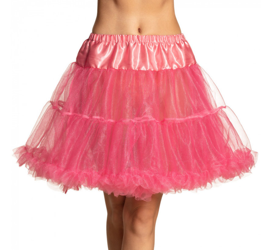 neon roze petticoat Partycorner.nl