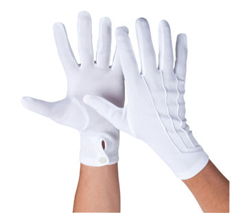Witte handschoen