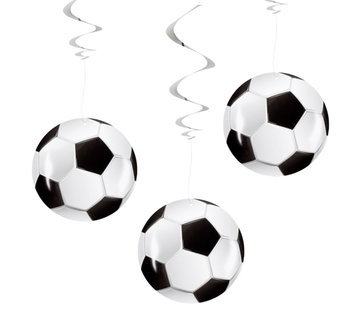 Voetbal Decoratie Swirls