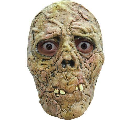 Half gezichtsmasker zombie  rottend aangezichts