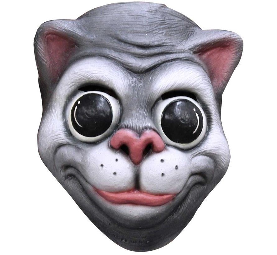 Dieren latex gezichtsmasker Cat