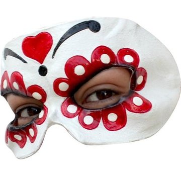 Halfmasker Catrina