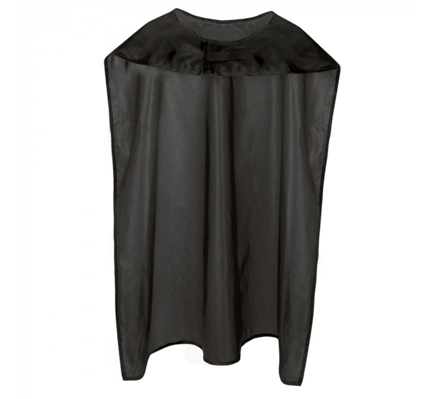 Zwarte cape met masker