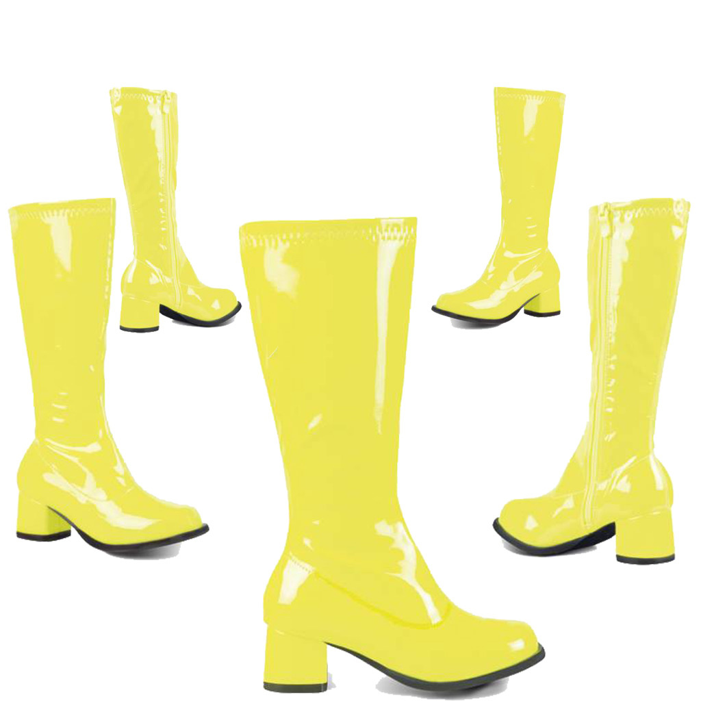 karbonade overschrijving Wet en regelgeving Neon gele laarzen voor meisjes - Partycorner.nl
