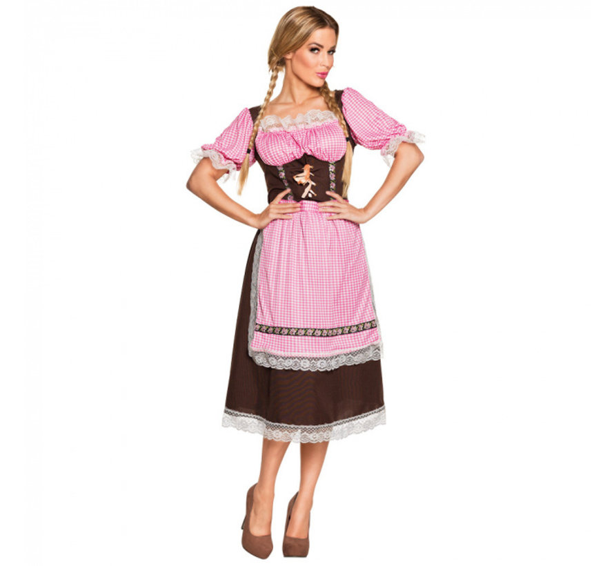 Lange dirndl jurk oktoberfest