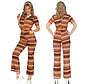 Jaren 80 Disco  jumpsuit dames