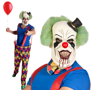 Horror clown masker