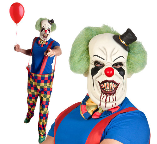 Latex Horror clown masker