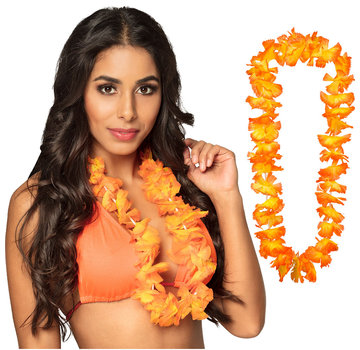 Oranje Hawaii krans