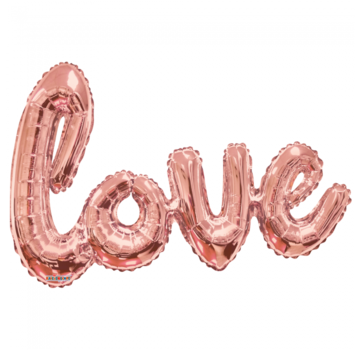 Letter love ballon