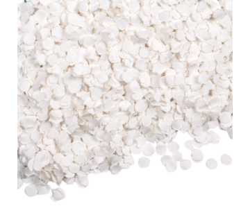 Witte  confetti 1kg