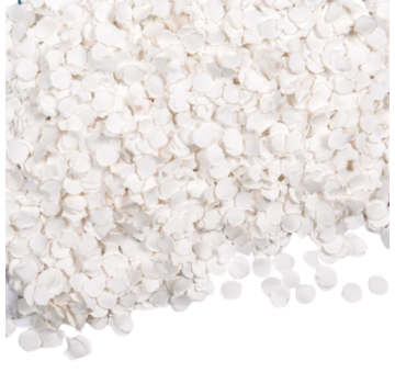 Witte  confetti 1kg