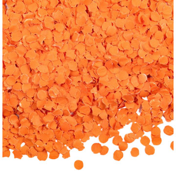 Oranje confetti 1kg