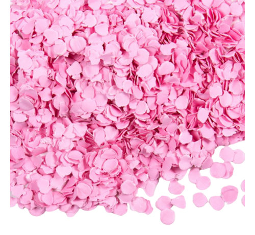 Papieren Baby roze confetti 1 kg