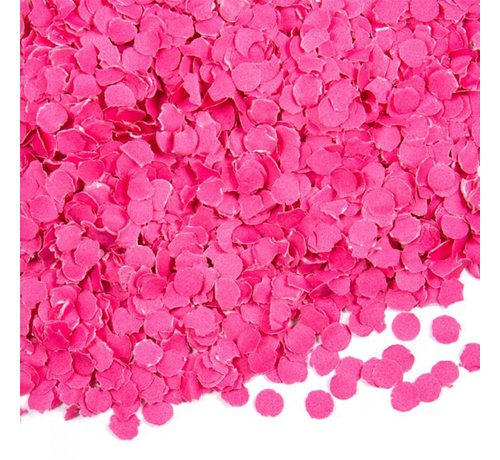 Papieren pink  confetti 1kg