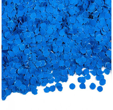 Blauwe Confetti