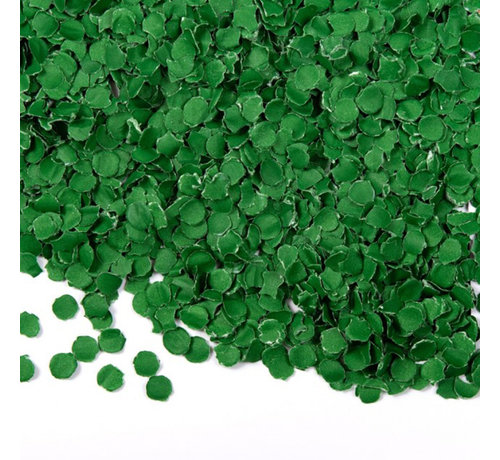 Papieren groene Confetti 1kg