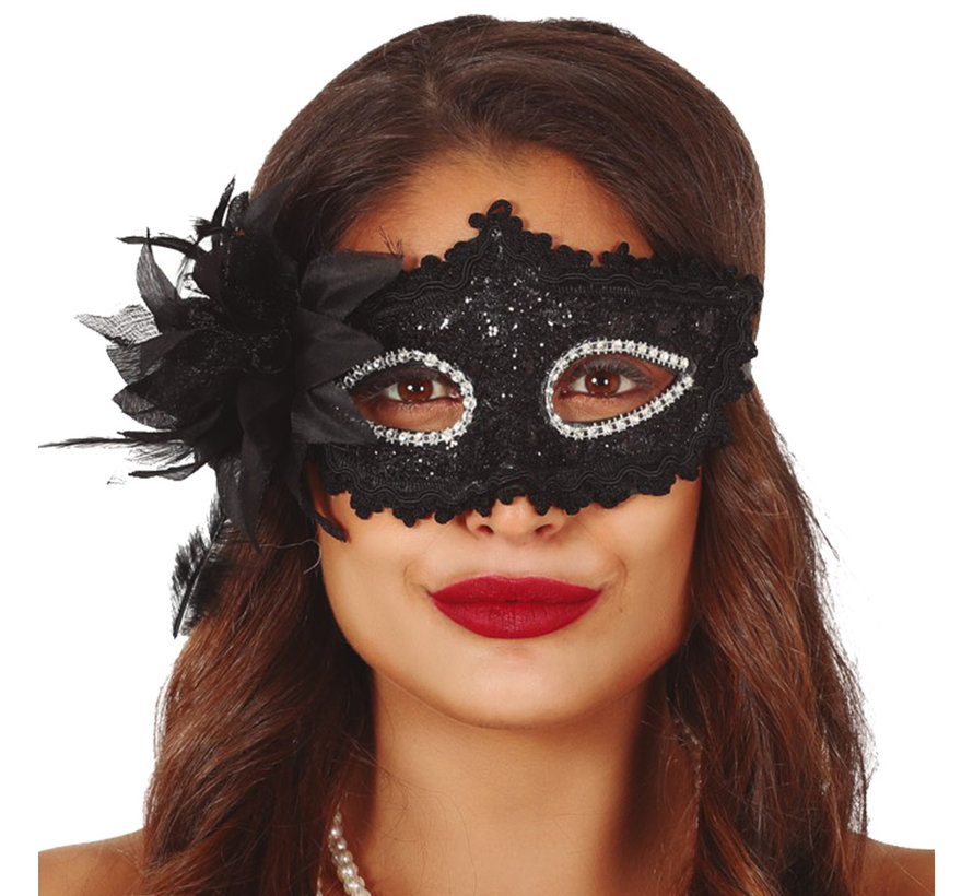 Goedkope sexy oogmasker zwart