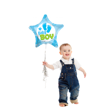 Baby boy ster ballon