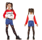 Harley Quinn outfit voor kinderen