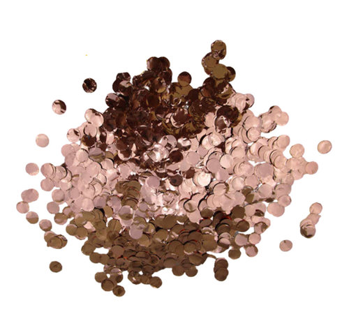 Ronde Confetti rosé-goud metallic 15 gram