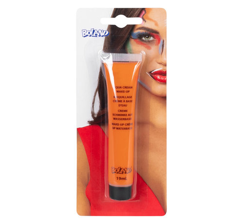 Tube make-up crème op waterbasis oranje (19 ml)