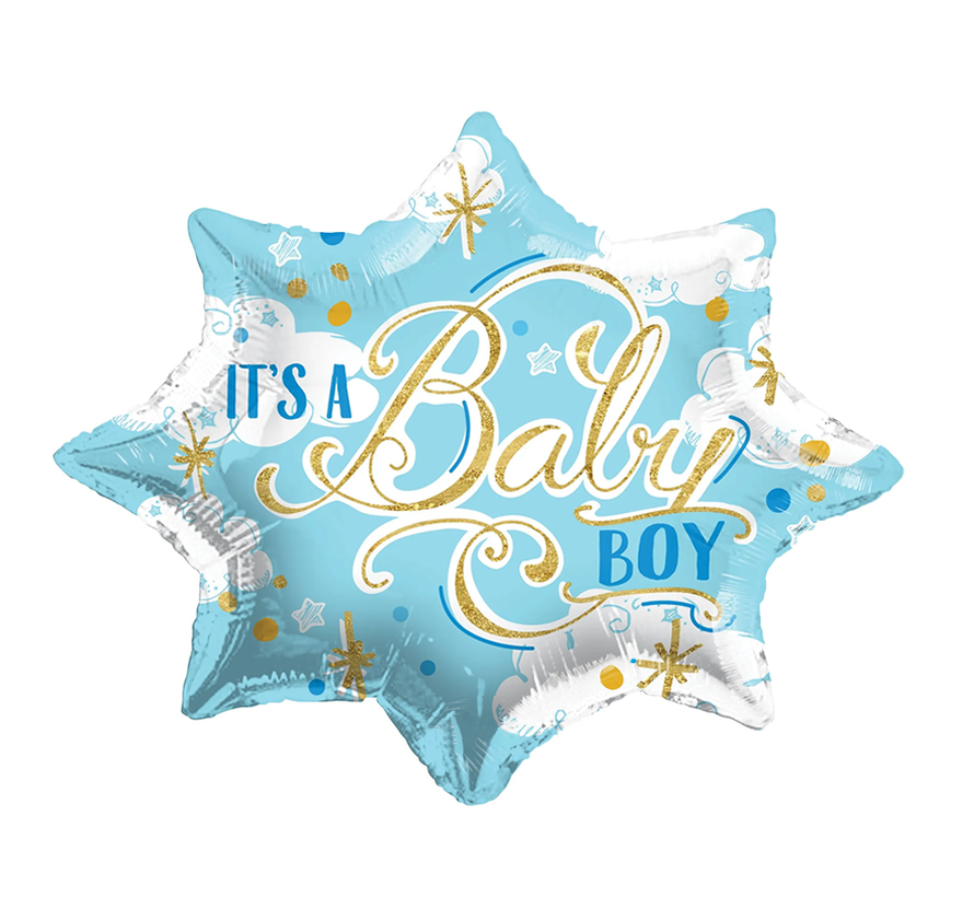 Helium Folie IT'S A  BOY ballon