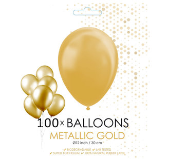 goudkleurige ballonnen