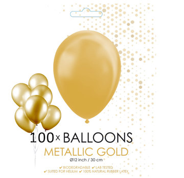 goudkleurige ballonnen