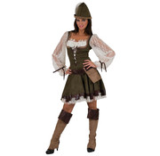 Robin hood kostuum dames