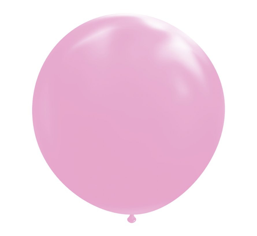 Mega ballon pink 100 centimeter doorsnee