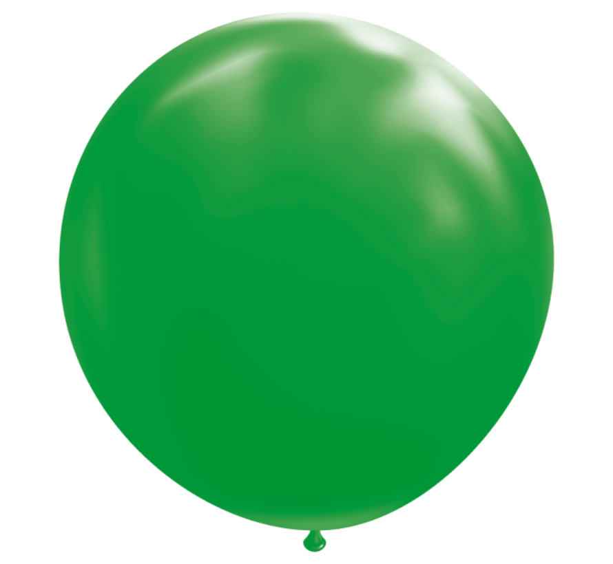 Mega ballon groen 100 centimeter doorsnee