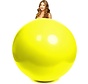 Mega ballon geel 100 cm doorsnee