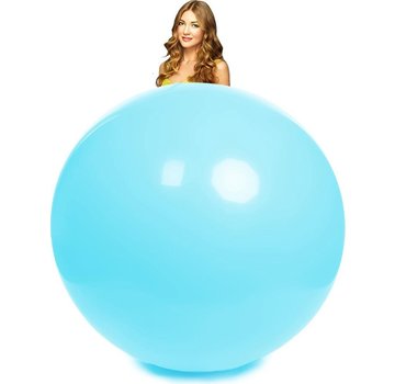 Mega ballon baby blauw 100 cm Ø