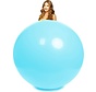 Mega ballon baby blauw 100 centimeter doorsnee