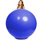 Mega ballon blauw 100 centimeter doorsnee