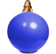 Blauwe reuze ballon