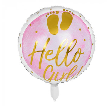 Folieballon 'Hello Girl!'