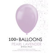 Kleine ballonnen parel lavender