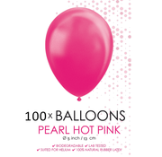 Kleine ballonnen parel pink