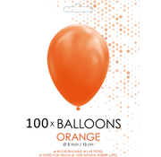 5 inch ballonnen oranje