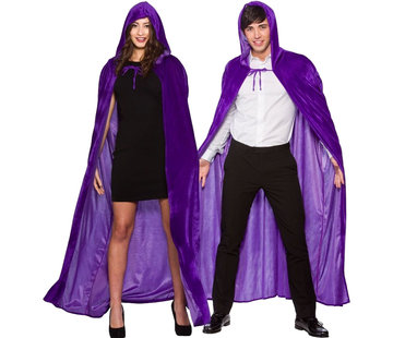 Cape met capuchon Dawn purple