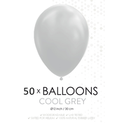 50 ballonnen grijs